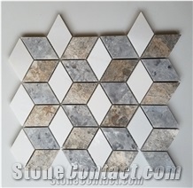 Flower Mosaic Style/Stone Mosaic Design