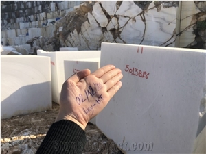 Super White Marble Block From Quarry