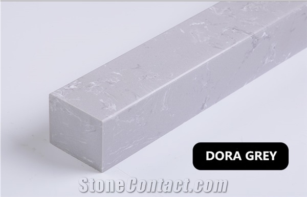 Dora Grey Artificial Marble Border Decos