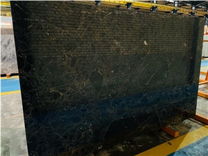 Black Gold Marble Slabs