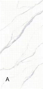 China Top Calacatta Artificial Porcelain Slabs For Villa