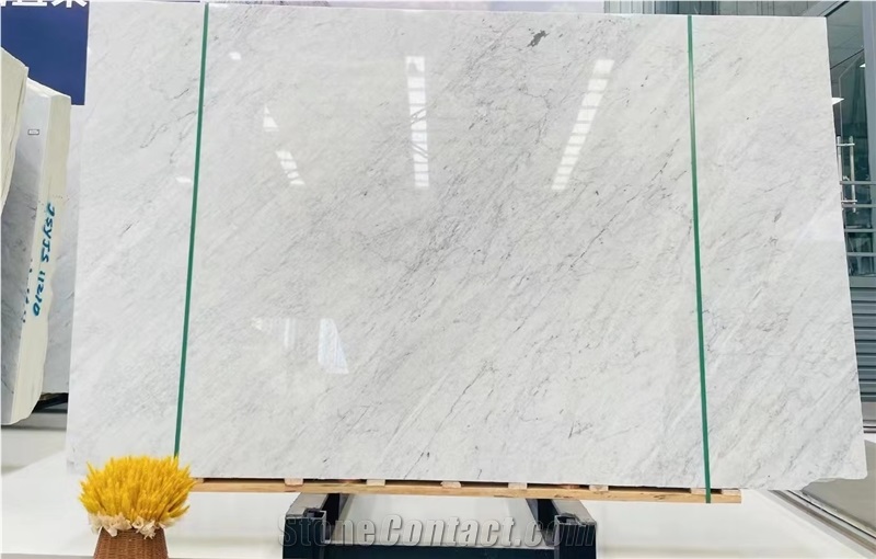 Italy Bianco Carrara Marble Slabs And Tiles