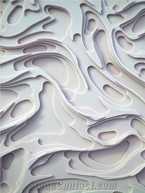 CNC Carvings 3D Carvings Marble Wall Panels