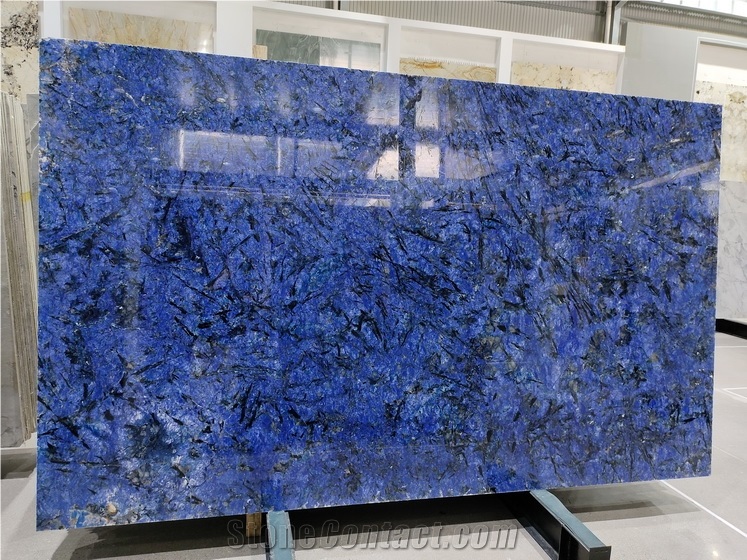 Exotic Splendor Blue Granite Slabs