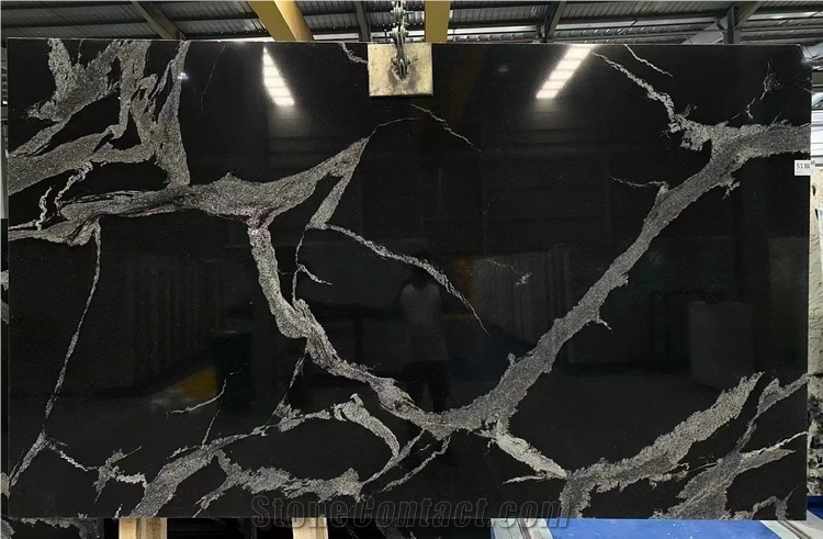 High Quality Python Black Granite Slabs