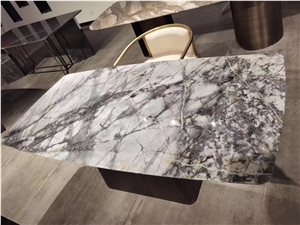 Iceberg Marble Table Tops, Cote D Azur Restaurant Kitchen Top