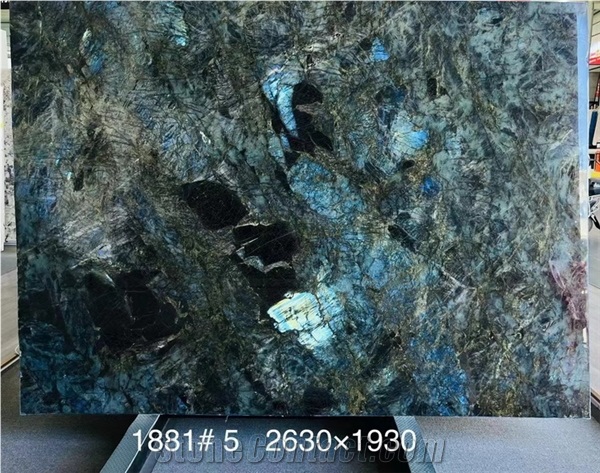 Lemurian Blue Stairs Step, Labradorite Blue Granite Riser