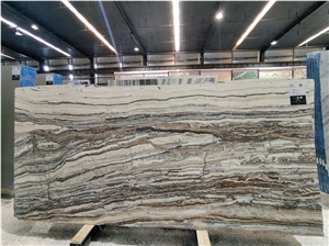 Luxury Faraon Onyx White Vein Slabs For Feature Wall