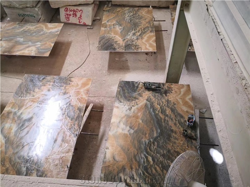 Painting Onyx, Classical Onyx Slabs