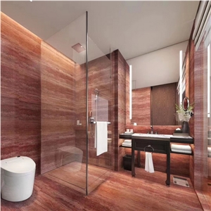 Red Travetine,Iran Red Travertine Slabs