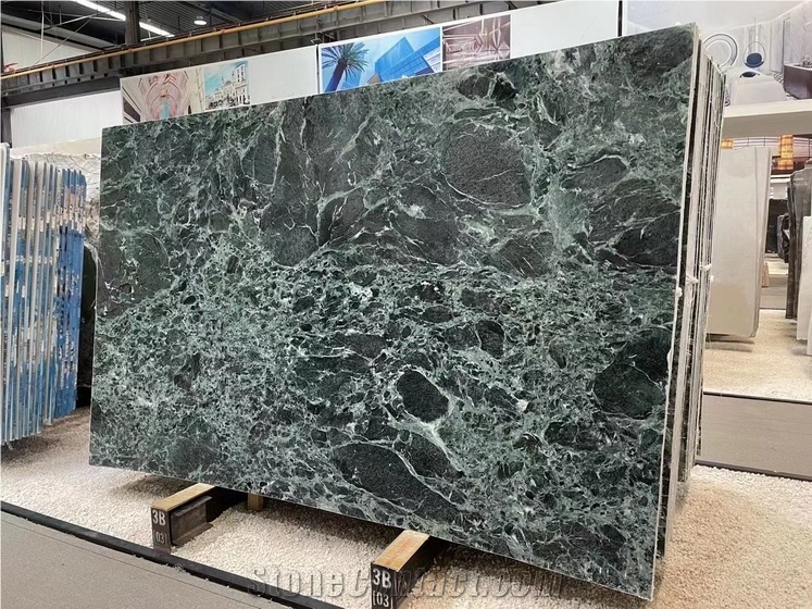 Tinos Green Marble Slabs, Greece Green Marble
