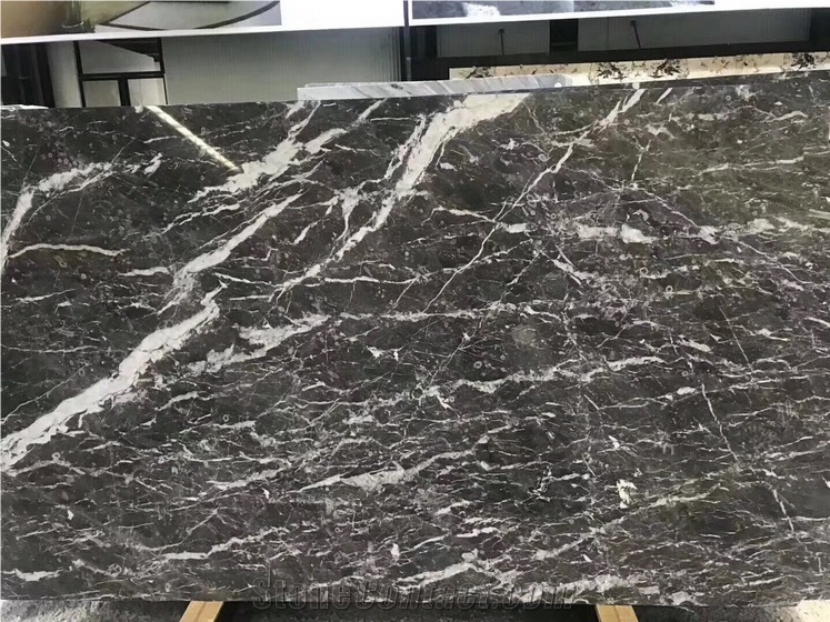 Turkey Gray Marble Slabs, Tesla Grey Marble Slabs For Floor