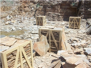 Denizli Yellow Slate Flagstone