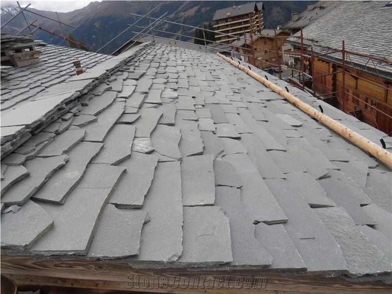Alta Slate Broken Slabs Hell Roofing, Stone Roof Tiles