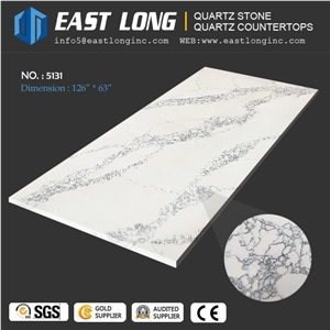 Artificial Polished Quartz Stone Slabs