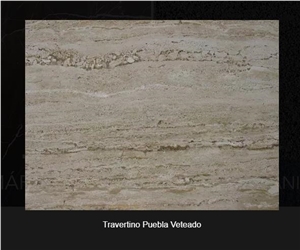 Puebla Travertine Vein Cut