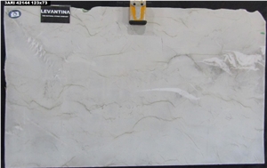 Aria White Quartzite 3Cm Polished Slabs
