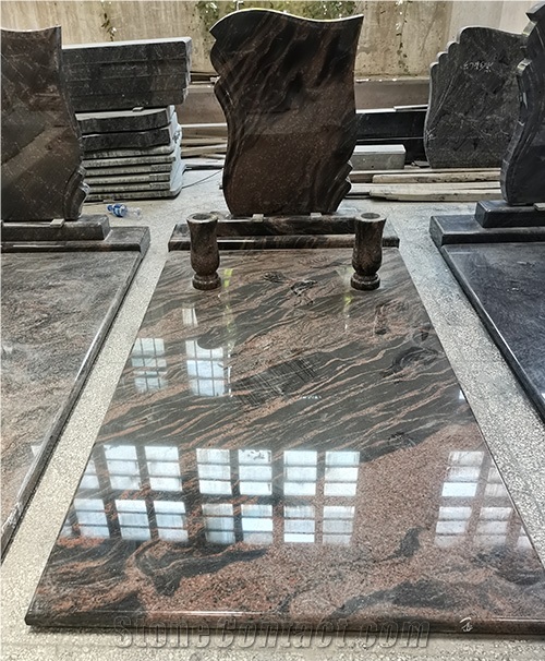 Indian Aurora Granite Tombstone/Monument/Gravestone/Headstone