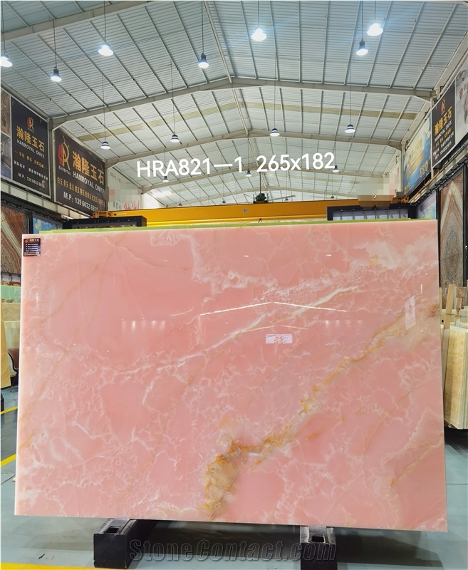 High Quality Natural Material Pink Onyx