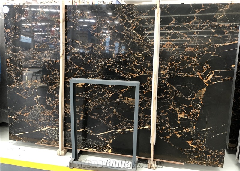 Nero Portoro Marbles Black Marble Floor Slabs Wall Tiles
