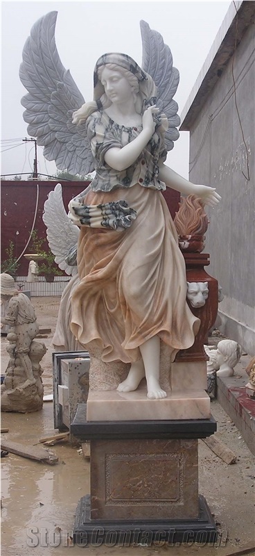 Outdoor Garden Marble Sculpture Four Seasons Goddess Statues