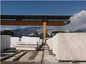 Bianco Gioia Marble Blocks