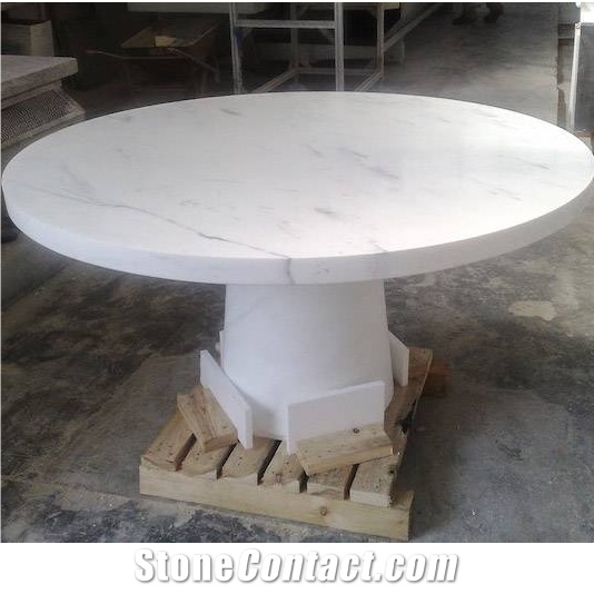 Statuario Carrara Marble Custom Table