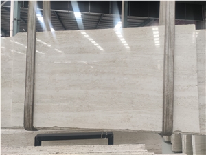 Denizli Beige Classico Light Travertine Big Slabs And Tiles