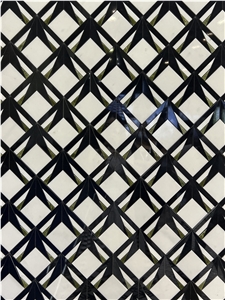 Natural Marble Customized Design Mosaic For Walls And Floors