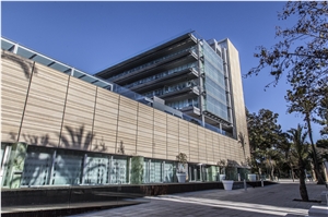 Ventilated Albamiel Stone Facade, Albamiel Sandstone Facade