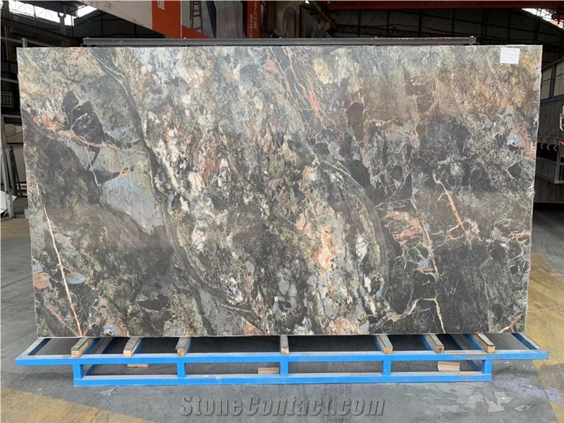 Large-Format Sintered Stone Slabs For Wall Background