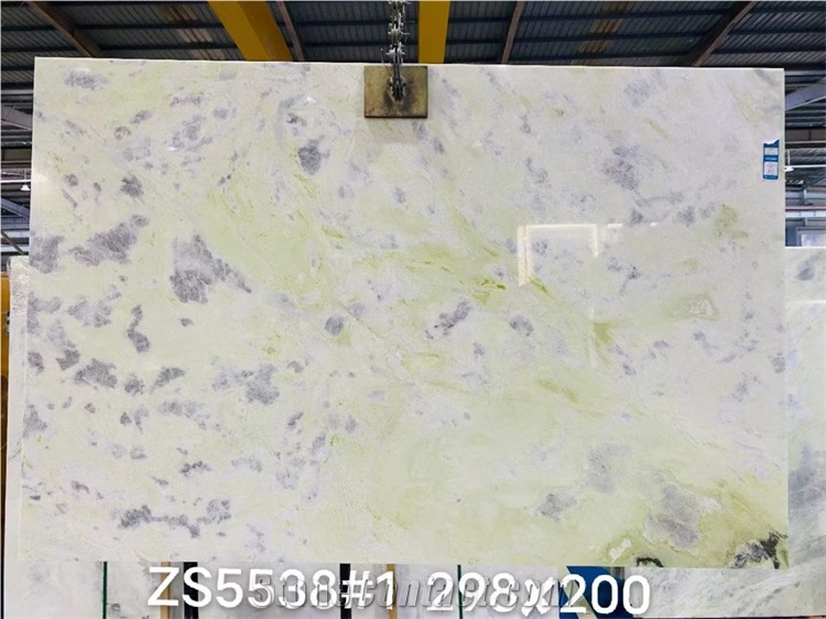 Arctic Blue Sky Marble Lay Out Tile For Floor Wall Hotel Project