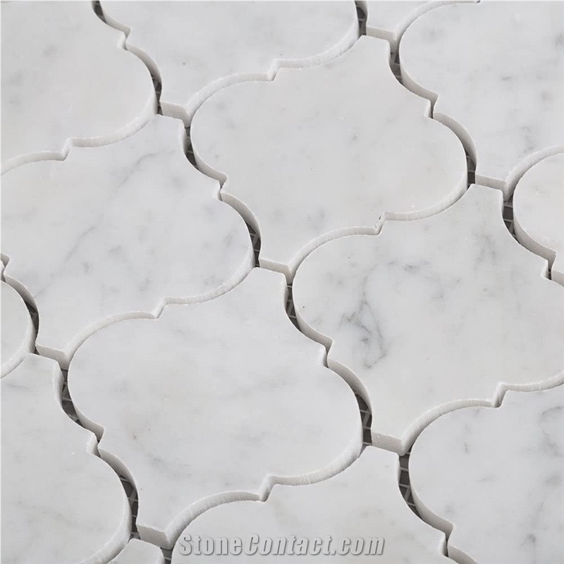 Natural Marble Tile Cut To Size Mosaic For Bathroom Wall