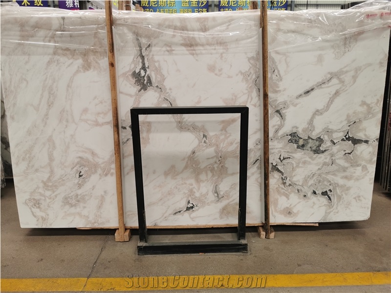 Orchid Jade Marble,Bianco Picasso,Picasso Crystal Slabs