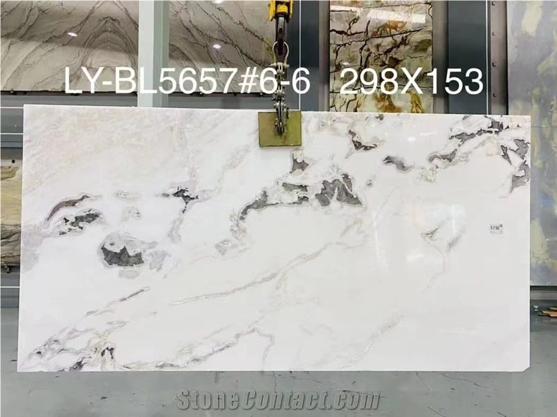 Orchid Jade Marble,Bianco Picasso,Picasso Crystal Slabs