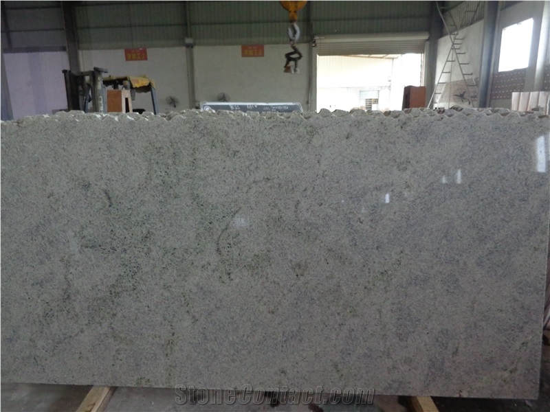 Polished Kashmir White Granite Slabs