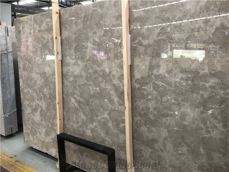 Popular Grey Natural Marble Slab Stone Tile For Wall Floor