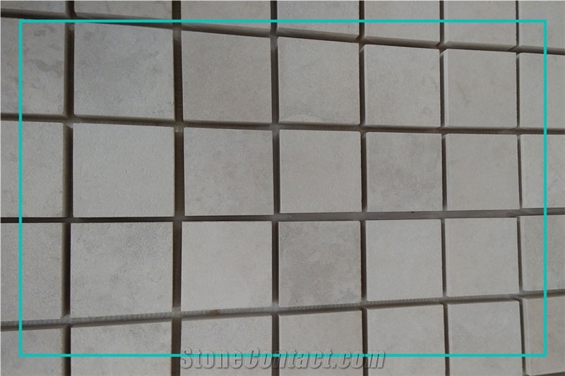 Honed Gohare Limestone Mosaic Tiles (7*4)