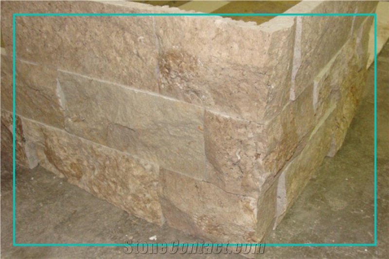 Natanz Travertine Split Wall Stone