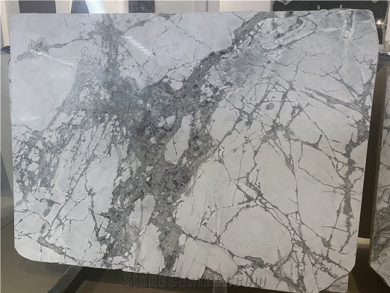 Invisible Grey Marble Polished Slabs