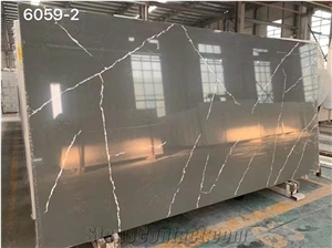 Competitive Grey Quartz Stone Tiles