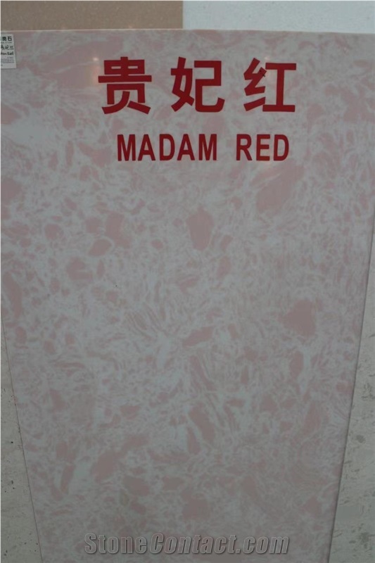 Red Artificial Marble, Madam Red