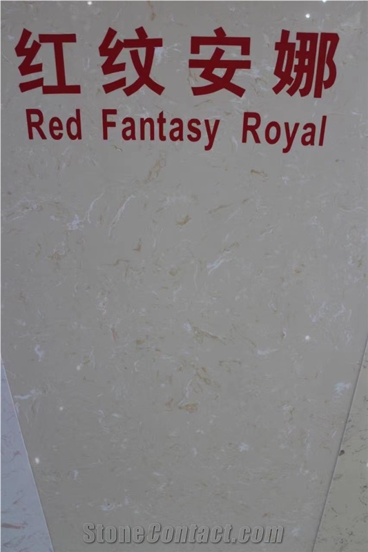 Red Artificial Marble, Red Fantasy Royal