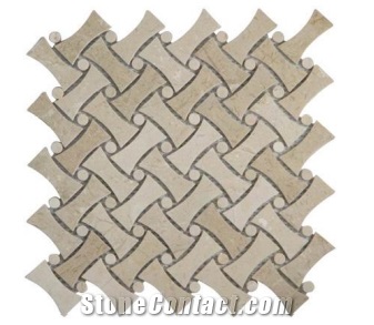 Beautiful Basket Weave Mosaic, Best Price, High Quality