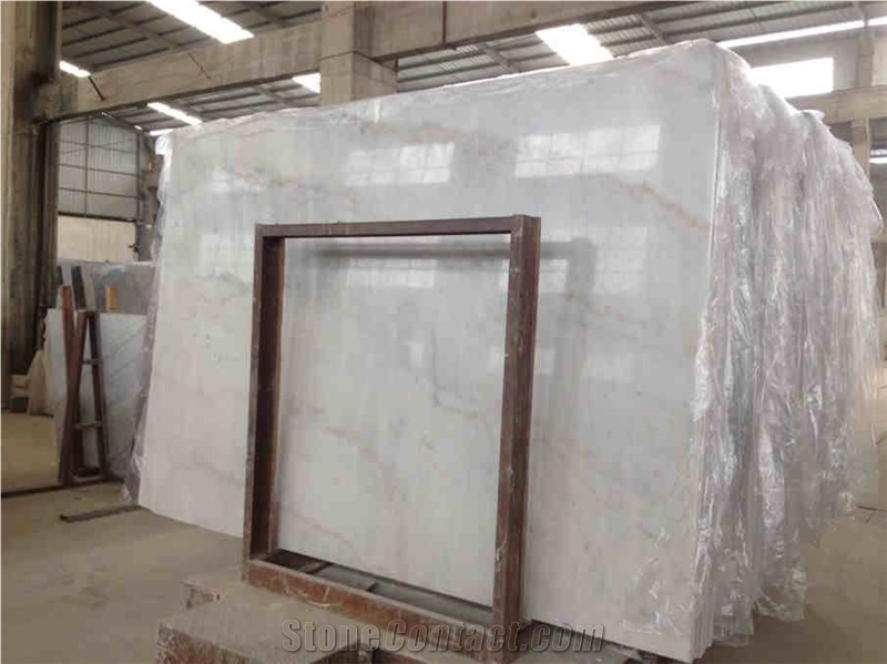 Cheapest Guangxi White Marble Tiles& Slabs