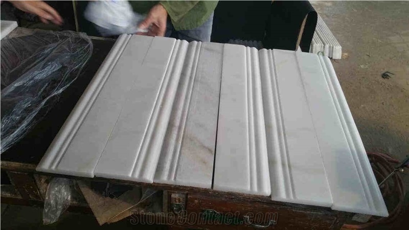 Cheapest Guangxi White Marble Tiles& Slabs