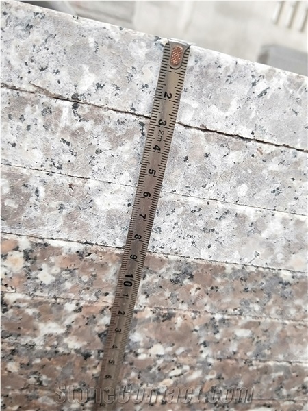 Chinese G648 Pink Granite Slab Floor Tile Cut To Size