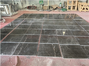 Dry Lay China Golden Vein Jade Marble Polished Slab Tile