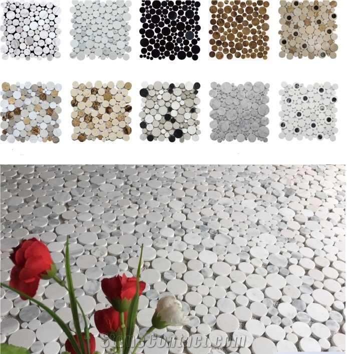 Multicolor Mosaic Pebble Design, Best Price