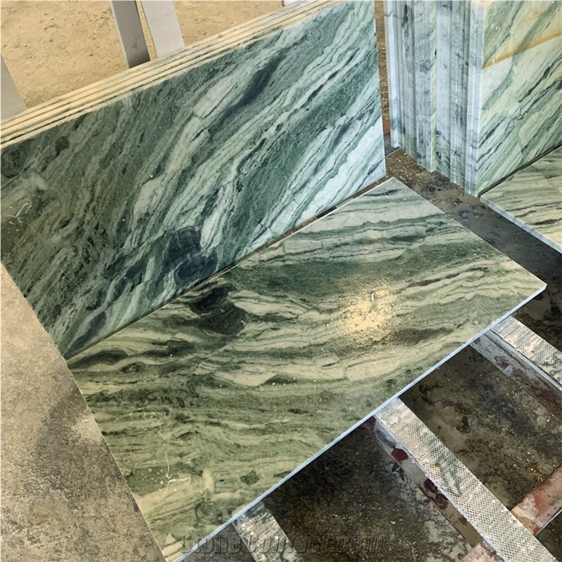 Shangri La Jade Marble Tile,Verde Green Marble Floor